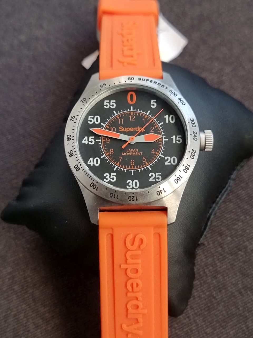 Superdry Orologio Digitale Quarzo Uomo SYGSYG201B, Cinturino In Silicone Nero, Impermeabile