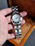 Marc Jacobs MBM3125 Ladies Blade Silver White dial 35mm Quartz  Watch  MBM3125