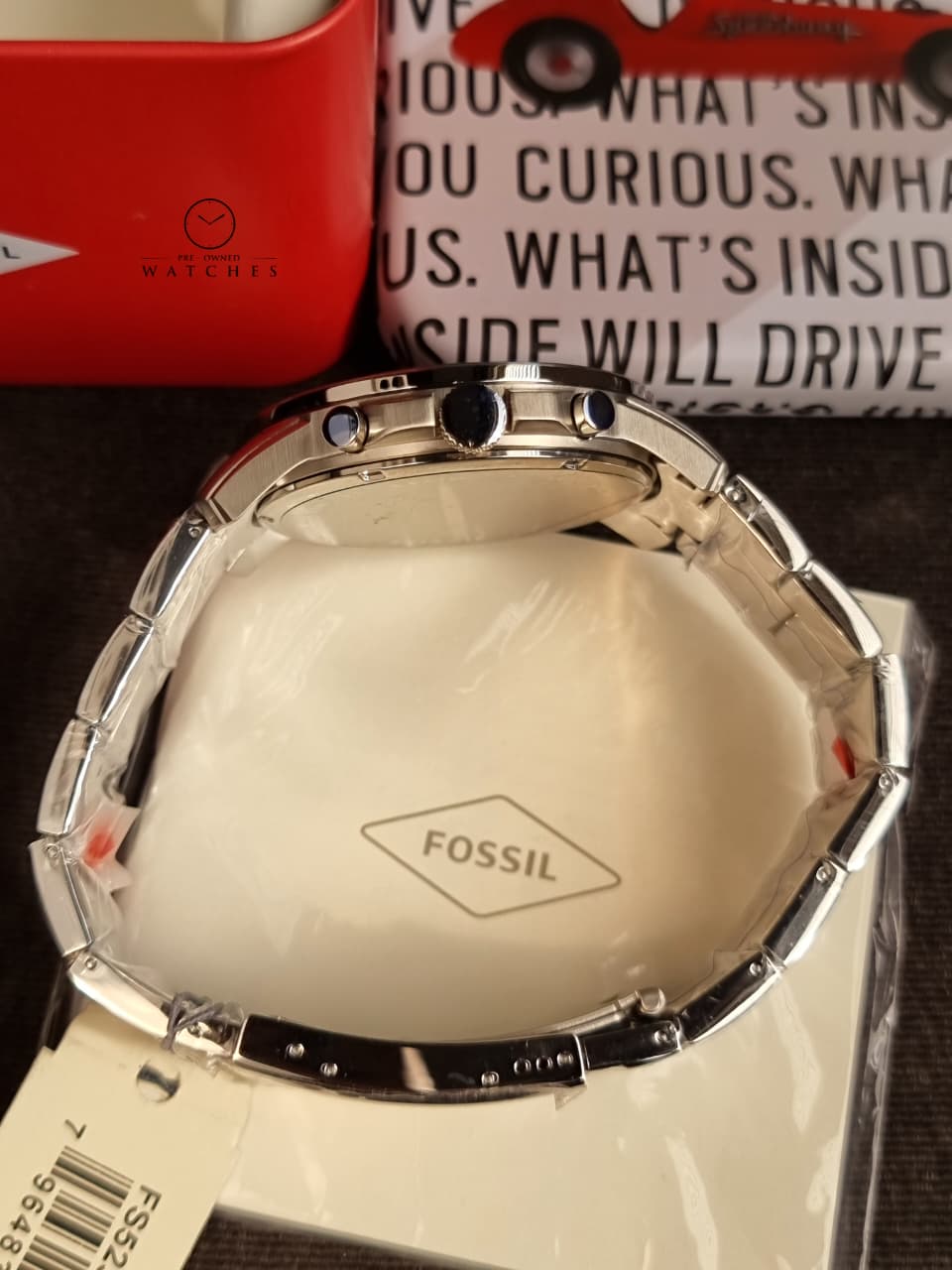 FOSSIL Grant Sport Chronograph Blue Dial Men's Watch FS5238