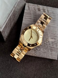 Marc by Marc Jacobs Women’s Quartz Stainless Steel Gold Dial 36mm Watch MBM3126