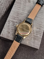 Marc by Marc Jacobs Women’s Quartz Purple Leather Strap Purple Dial 26mm Watch MBM1209 (Strap After Market)