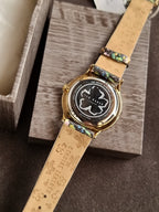 Ted Baker Black Dial Rose gold Casing Quartz Watch BKPPOS2069I