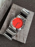 Marc by Marc Jacobs Women’s Quartz Stainless Steel Red Dial 36mm Watch MBM3031