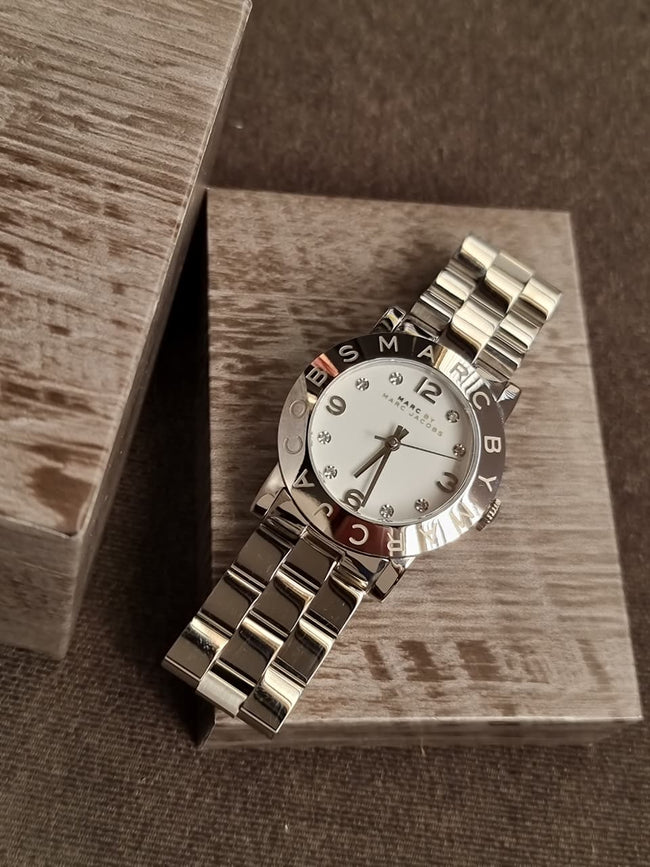 Marc by Marc Jacobs Women's MBM3054 Silver Stainless-Steel Quartz Watch Main Image
