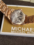 Michael Kors Stainless Steel Analog White Dial Women Watch-Mk7256