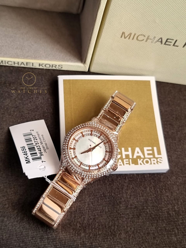 Michael Kors Outlet Sylvia Rose Gold Watch MK4656 Hover Image
