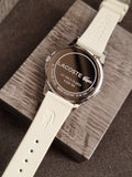 Lacoste Ladies Watch White Dial Silicon Strap 38mm Quartz Watch