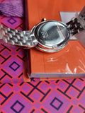 Tory Burch Women's Oval Stainless Steel Bracelet Watch TBw6037