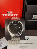 TISSOT Men’s Quartz Swiss Made Stainless Steel Black Dial 42mm Watch T063.610.11.057.00