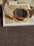 Michael Kors Melissa Gold Stainless Steel Gold Dial Quartz Watch for Ladies - MK4368