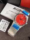Tissot Men's T137.410.11.421.00 PRX 40mm Red Dial Quartz