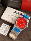 Tissot Men's T137.410.11.421.00 PRX 40mm Red Dial Quartz