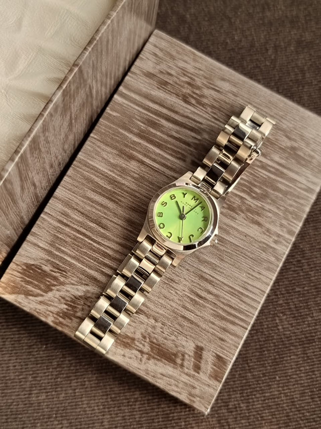 Marc Jacobs MBM3201 Ladies Dinky Green Watch Hover Image