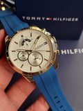 Tommy Hilfiger Men’s Quartz Analog White Dial 48mm Watch 1791353