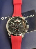 Tommy Hilfiger Men's Cool Sport Stainless Steel Quartz Watch with Silicone Strap