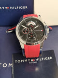 Tommy Hilfiger Men's Cool Sport Stainless Steel Quartz Watch with Silicone Strap