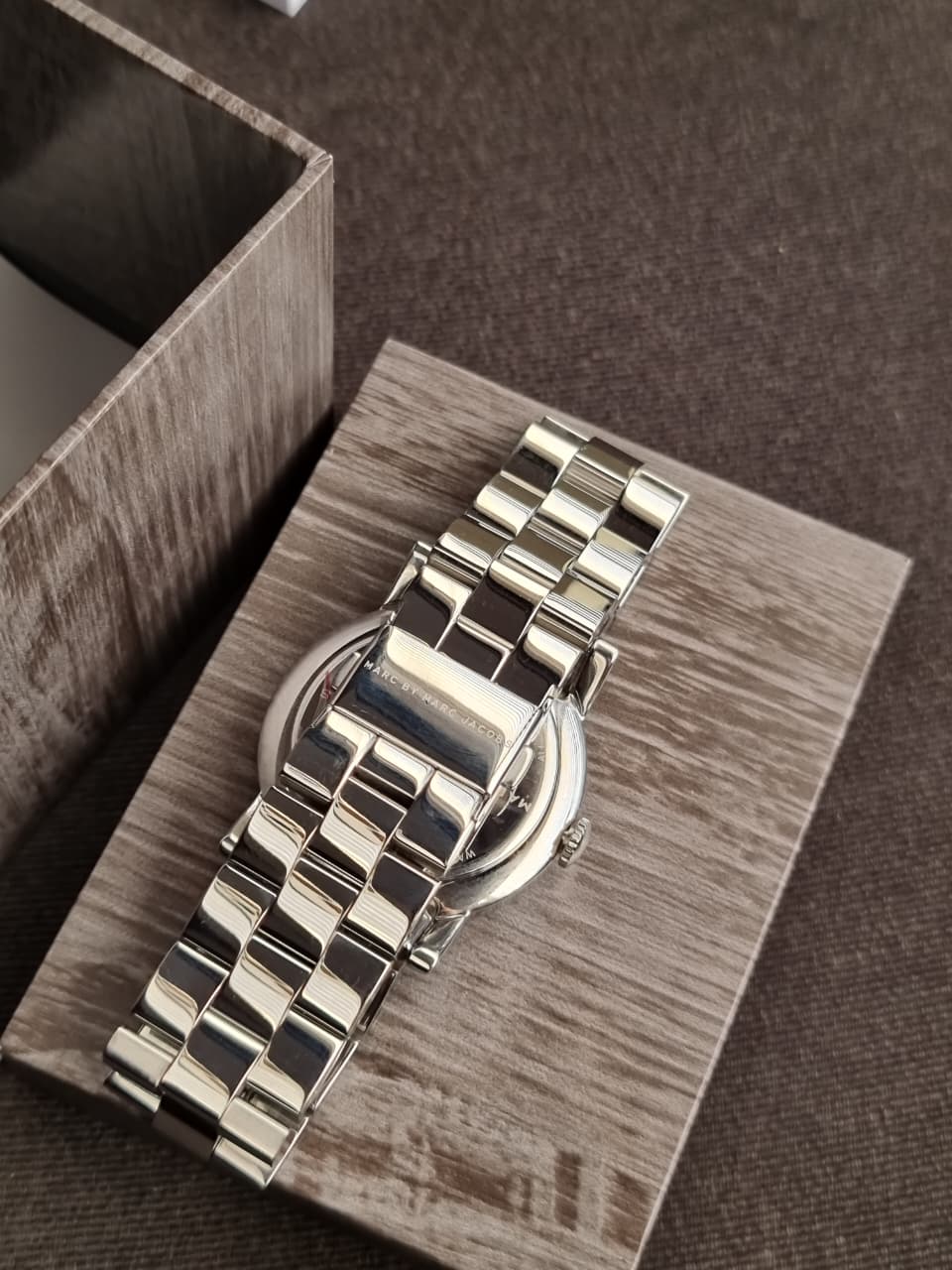 Marc by Marc Jacobs Women’s Quartz Stainless Steel Red Dial 36mm Watch MBM3302