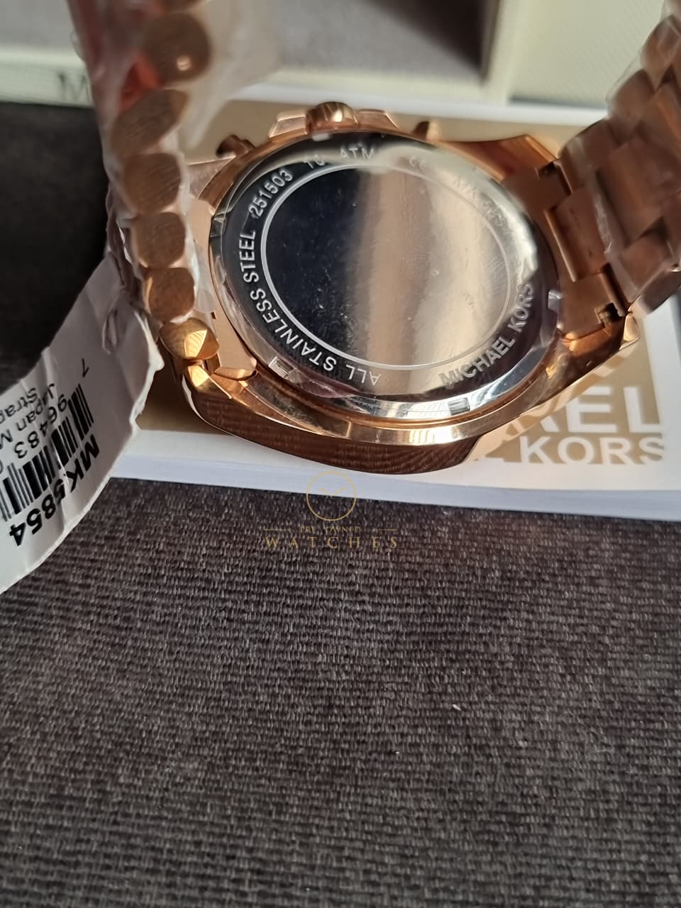 Michael Kors Bradshaw Stainless Steel Women's Watch MK5854