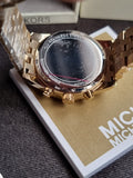 MICHAEL KORS Lexington Chronograph Champagne Dial Ladies Watch MK5556