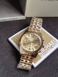 MICHAEL KORS Lexington Chronograph Champagne Dial Ladies Watch MK5556