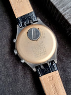Swatch Men’s Chronograph Swiss Made Rose Gold Dial 40mm Watch SVCK4047AG