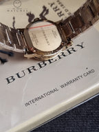 BURBERRY The City Champagne Dial Gold-tone Ladies Watch BU9227