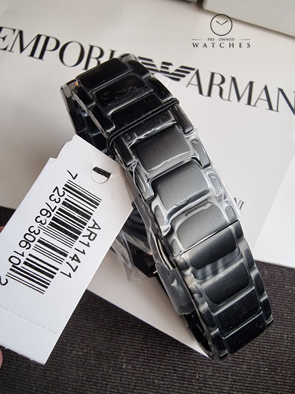 Emporio Armani Men’s Chronograph Stainless Steel MultiColour Dial 43mm Watch AR11471