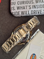 FOSSIL WOMENS VALE STAINLESS STEEL WATCH - BQ3658