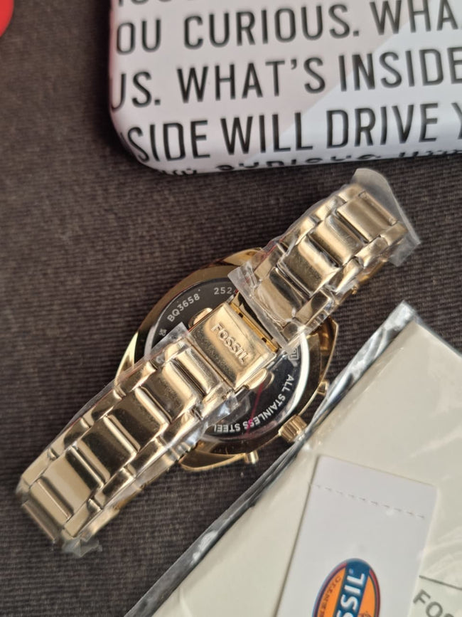 FOSSIL WOMENS VALE STAINLESS STEEL WATCH - BQ3658 Main Image