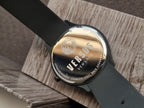Versus Versace Gents Watch Black Dial black Rubber Strap