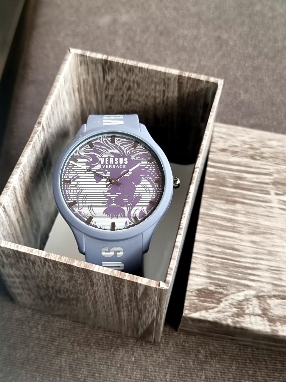 Versus Versace Blue Dial blue Strap Gents Watch