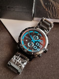 Diesel Men's Double Down Series Analog Display Quartz Black Watch DZ4311