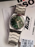 Tissot PRX Powermatic 80 Silver Stainless Steel Green Dial Automatic Watch for Gents - T137.407.11.091.00