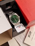 Tissot PRX Powermatic 80 Silver Stainless Steel Green Dial Automatic Watch for Gents - T137.407.11.091.00