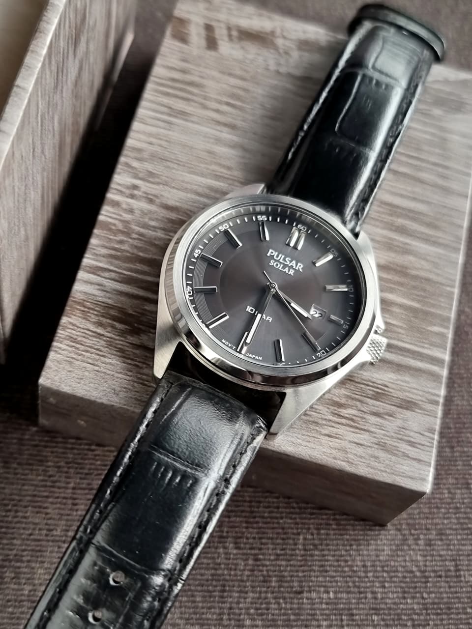 Pulsar Sub Brand Of Seiko Gents Watch solor Operated 39mm Quartz Watch