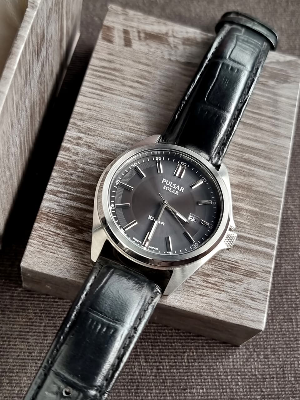 Pulsar Sub Brand Of Seiko Gents Watch solor Operated 39mm Quartz Watch