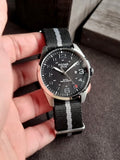 Pulsar Sub Brand Of seiko Solor Operated Gents Watch 39mm Black Dial