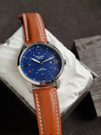 Pulsar Sub Brand of Seiko Solor Operated Gents Watch 40mm Blue Dial Quartz Watch