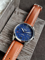 Pulsar Sub Brand of Seiko Solor Operated Gents Watch 40mm Blue Dial Quartz Watch