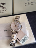 Burberry Gold Stainless Steel Gold Dial Quartz Watch for Ladies - BU10109