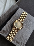 Marc Jacobs Marci Gold Dial Gold Steel Strap Watch For Women - MBM3174