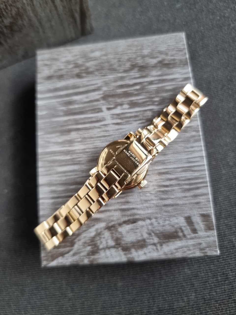 Marc By Marc Jacobs MBM3275 Amy Black Gold Classic Women's Watch