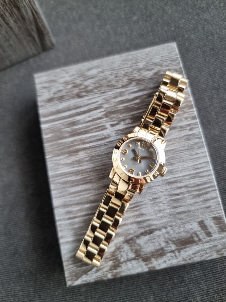 Marc By Marc Jacobs MBM3275 Amy Black Gold Classic Women's Watch
