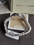 Michael Kors Men’s Chronograph Quartz Stainless Steel Grey Dial 44mm Watch MK8609