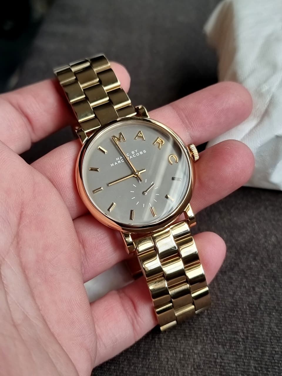MARC BY MARC JACOBS GREY BAKER GREY DIAL LADIES WATCH MBM3281