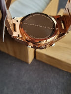 Marc by Marc Jacobs Womens Rock Chronograph Watch Rose Gold MBM3156