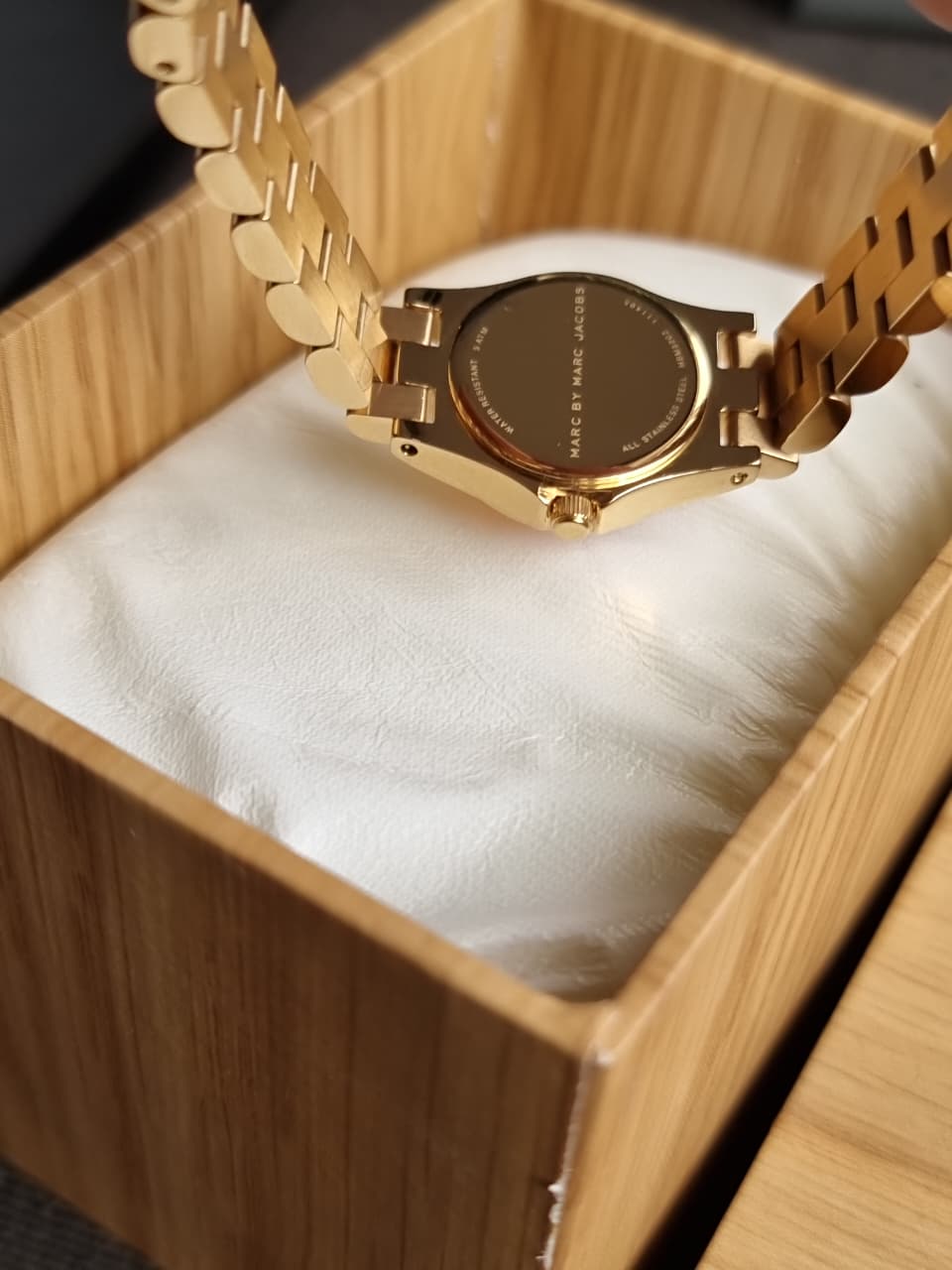 Marc by Marc Jacobs Henry Dinky Gold Tone Women's Watch - MBM3202