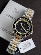 Emporio Armani Men's Sea Explorer Automatic Two-Tone Stainless Steel Watch (Model: AR60089 )