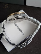 Emporio Armani Men's Sea Explorer Automatic Two-Tone Stainless Steel Watch (Model: AR60089 )