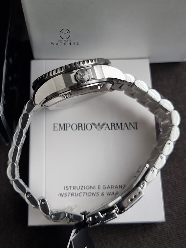 Emporio Armani Men's Analog Automatic Watch with Stainless Steel Strap AR60079 Main Image